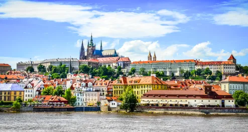 Radreise an der Elbe von Prag nach Dresden