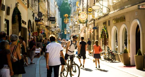 Radtour von München nach Salzburg