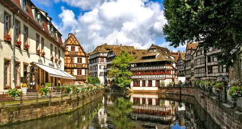 Radtour am Rhein von Straßburg nach Mainz