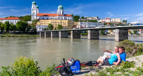 Radtour an der bayerischen Donau