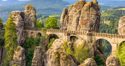 Radtour an der Elbe durch Sachsen