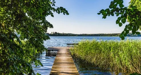 Steg, Mecklenburgischen Seenplatte