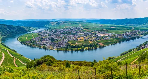 Radtour an der Mosel von Metz nach Koblenz