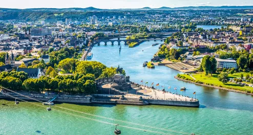 Radtour an der Moselle in Lothringen