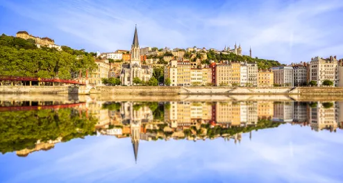 Radtour an der Rhône von Genf nach Lyon