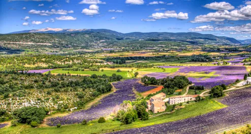 Radtour durch die Provence