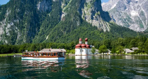 Radtour vom Chiemsee zum Königssee