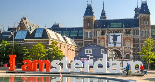 Stern-Radtour rund um Amsterdam