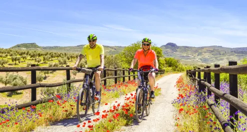 Radfahrer Andalusien