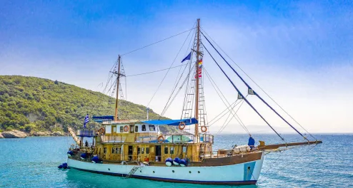 Mit Rad und Schiff Griechenland entdecken